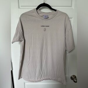 Lonely Ghost Cream T-Shirt